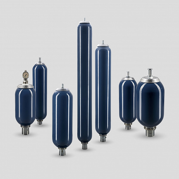 SAIP: bladder accumulators with rubber separator element
