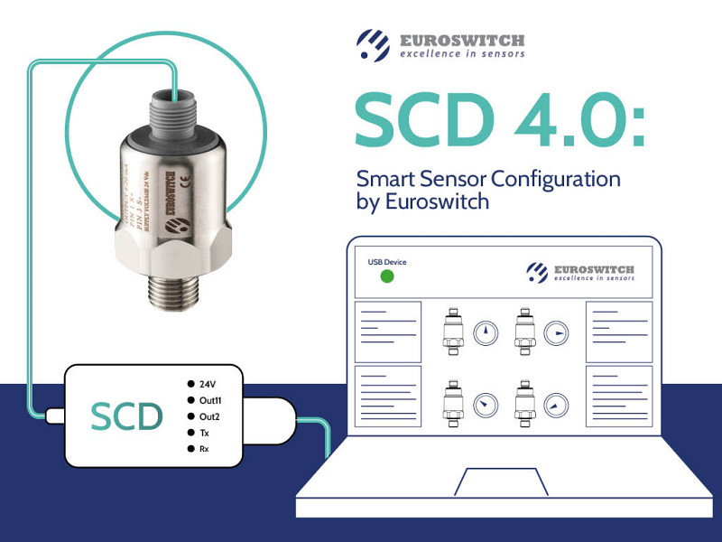 SCD 4.0: la configurazione dei sensori Euroswitch diventa smart