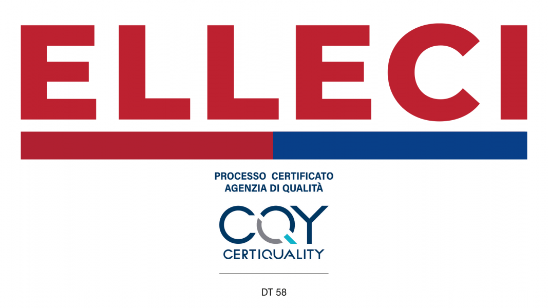 ELLECI RINNOVA LA CERTIFICAZIONE DT58 (ISO 9001)
