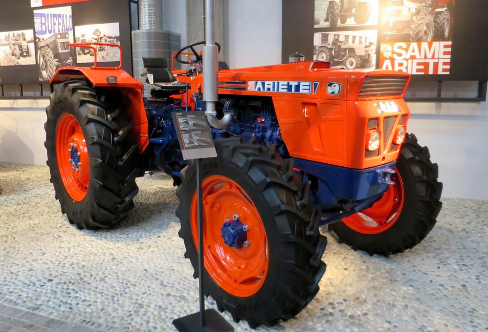 Tractors Ariete, Same: their story told in an exhibition in Treviglio.