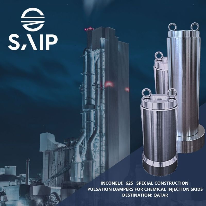 High pressure pulsation dampeners