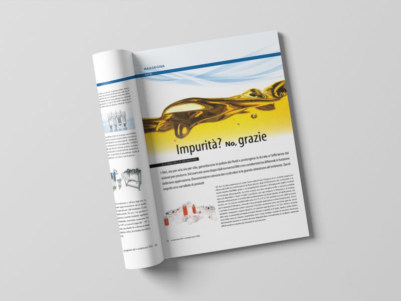 FaiFiltri ha sviluppato una serie completa di filtri a cartuccia avvitabile