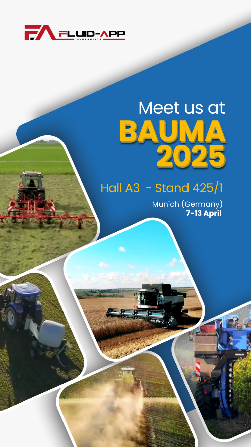 FluidApp will be attending Bauma 2025