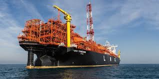 Snam, the BW Singapore regasification ship in Ravenna